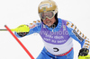 Mattias Hargin of Sweden skiing in first run of Men slalom race of FIS alpine skiing World Championships in Garmisch-Partenkirchen, Germany. Men slalom race of FIS alpine skiing World Championships, was held on Sunday, 20th of February 2011, in Garmisch-Partenkirchen, Germany.
