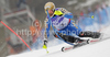 Andre Myhrer of Sweden skiing in first run of Men slalom race of FIS alpine skiing World Championships in Garmisch-Partenkirchen, Germany. Men slalom race of FIS alpine skiing World Championships, was held on Sunday, 20th of February 2011, in Garmisch-Partenkirchen, Germany.
