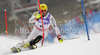 Ivica Kostelic of Croatia skiing in first run of Men slalom race of FIS alpine skiing World Championships in Garmisch-Partenkirchen, Germany. Men slalom race of FIS alpine skiing World Championships, was held on Sunday, 20th of February 2011, in Garmisch-Partenkirchen, Germany.
