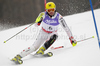 Ivica Kostelic of Croatia skiing in first run of Men slalom race of FIS alpine skiing World Championships in Garmisch-Partenkirchen, Germany. Men slalom race of FIS alpine skiing World Championships, was held on Sunday, 20th of February 2011, in Garmisch-Partenkirchen, Germany.
