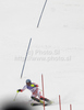Kalle Palander of Finland skiing in first run of Men slalom race of FIS alpine skiing World Championships in Garmisch-Partenkirchen, Germany. Men slalom race of FIS alpine skiing World Championships, was held on Sunday, 20th of February 2011, in Garmisch-Partenkirchen, Germany.
