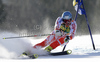Kalle Palander of Finland skiing in first run of Men giant slalom race of Audi FIS alpine skiing World Cup 2010-2011 in Kranjska Gora, Slovenia. Men giant slalom race of FIS alpine skiing World Championships, was held on Saturday, 5th of March 2011, in Kranjska Gora, Slovenia.
