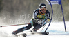 Kjetil Jansrud of Norway skiing in first run of Men giant slalom race of Audi FIS alpine skiing World Cup 2010-2011 in Kranjska Gora, Slovenia. Men giant slalom race of FIS alpine skiing World Championships, was held on Saturday, 5th of March 2011, in Kranjska Gora, Slovenia.
