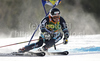 Kjetil Jansrud of Norway skiing in first run of Men giant slalom race of Audi FIS alpine skiing World Cup 2010-2011 in Kranjska Gora, Slovenia. Men giant slalom race of FIS alpine skiing World Championships, was held on Saturday, 5th of March 2011, in Kranjska Gora, Slovenia.
