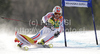 Thomas Fanara of France skiing in first run of Men giant slalom race of Audi FIS alpine skiing World Cup 2010-2011 in Kranjska Gora, Slovenia. Men giant slalom race of FIS alpine skiing World Championships, was held on Saturday, 5th of March 2011, in Kranjska Gora, Slovenia.
