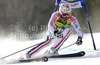Gauthier De Tessieres of France skiing in first run of Men giant slalom race of Audi FIS alpine skiing World Cup 2010-2011 in Kranjska Gora, Slovenia. Men giant slalom race of FIS alpine skiing World Championships, was held on Saturday, 5th of March 2011, in Kranjska Gora, Slovenia.
