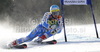 Matts Olsson of Sweden skiing in first run of Men giant slalom race of Audi FIS alpine skiing World Cup 2010-2011 in Kranjska Gora, Slovenia. Men giant slalom race of FIS alpine skiing World Championships, was held on Saturday, 5th of March 2011, in Kranjska Gora, Slovenia.
