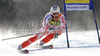 Marcus Sandell of Finland skiing in first run of Men giant slalom race of Audi FIS alpine skiing World Cup 2010-2011 in Kranjska Gora, Slovenia. Men giant slalom race of FIS alpine skiing World Championships, was held on Saturday, 5th of March 2011, in Kranjska Gora, Slovenia.
