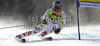Felix Neureuther of Germany skiing in first run of Men giant slalom race of Audi FIS alpine skiing World Cup 2010-2011 in Kranjska Gora, Slovenia. Men giant slalom race of FIS alpine skiing World Championships, was held on Saturday, 5th of March 2011, in Kranjska Gora, Slovenia.
