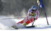 Kalle Palander of Finland skiing in first run of Men giant slalom race of Audi FIS alpine skiing World Cup 2010-2011 in Kranjska Gora, Slovenia. Men giant slalom race of FIS alpine skiing World Championships, was held on Saturday, 5th of March 2011, in Kranjska Gora, Slovenia.
