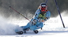 Markus Nilsen of Norway skiing in first run of Men giant slalom race of Audi FIS alpine skiing World Cup 2010-2011 in Kranjska Gora, Slovenia. Men giant slalom race of FIS alpine skiing World Championships, was held on Saturday, 5th of March 2011, in Kranjska Gora, Slovenia.
