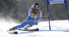 Jon Olsson of Sweden skiing in first run of Men giant slalom race of Audi FIS alpine skiing World Cup 2010-2011 in Kranjska Gora, Slovenia. Men giant slalom race of FIS alpine skiing World Championships, was held on Saturday, 5th of March 2011, in Kranjska Gora, Slovenia.
