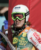 Samu Torsti of Finland reacts in finish of first run of Men giant slalom race of Audi FIS alpine skiing World Cup 2010-2011 in Kranjska Gora, Slovenia. Men giant slalom race of FIS alpine skiing World Championships, was held on Saturday, 5th of March 2011, in Kranjska Gora, Slovenia.
