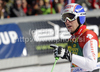 Winner Carlo Janka of Switzerland reacts in finish of second run of Men giant slalom race of Audi FIS alpine skiing World Cup 2010-2011 in Kranjska Gora, Slovenia. Men giant slalom race of FIS alpine skiing World Championships, was held on Saturday, 5th of March 2011, in Kranjska Gora, Slovenia.
