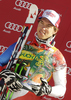 Winner Carlo Janka of Switzerland celebrates his medal won in Men giant slalom race of Audi FIS alpine skiing World Cup 2010-2011 in Kranjska Gora, Slovenia. Men giant slalom race of FIS alpine skiing World Championships, was held on Saturday, 5th of March 2011, in Kranjska Gora, Slovenia.
