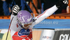 Ingrid Jacquemod of France reacts in finish of Women downhill race of Audi FIS alpine skiing World Cup 2010-2011 in Tarvisio, Italy. Women downhill race of Audi FIS alpine skiing World Cup 2010-2011, was held on Saturday, 5th of March 2011, in Tarvisio, Italy.

