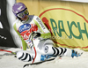 Maria Riesch of Germany reacts in finish of Women downhill race of Audi FIS alpine skiing World Cup 2010-2011 in Tarvisio, Italy. Women downhill race of Audi FIS alpine skiing World Cup 2010-2011, was held on Saturday, 5th of March 2011, in Tarvisio, Italy.
