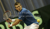 Jarkko Nieminen of Finland during match of Davis Cup between Slovenia and Finland. Match between Jarkko Nieminen of Finland and Blaz Kavcic of Slovenia was held in Tivoli Arena in Ljubljana, Slovenia, on Sunday, 6th of March 2011.
