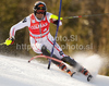 Mario Matt of Austria skiing in first run of Men slalom race of Audi FIS alpine skiing World Cup 2010-2011 in Kranjska Gora, Slovenia. Men slalom race of FIS alpine skiing World Championships, was held on Sunday, 6th of March 2011, in Kranjska Gora, Slovenia.
