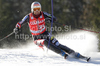 Nolan Kasper of USA skiing in first run of Men slalom race of Audi FIS alpine skiing World Cup 2010-2011 in Kranjska Gora, Slovenia. Men slalom race of FIS alpine skiing World Championships, was held on Sunday, 6th of March 2011, in Kranjska Gora, Slovenia.

