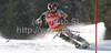 Trevor White of Canada skiing in first run of Men slalom race of Audi FIS alpine skiing World Cup 2010-2011 in Kranjska Gora, Slovenia. Men slalom race of FIS alpine skiing World Championships, was held on Sunday, 6th of March 2011, in Kranjska Gora, Slovenia.
