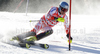 Kalle Palander of Finland skiing in first run of Men slalom race of Audi FIS alpine skiing World Cup 2010-2011 in Kranjska Gora, Slovenia. Men slalom race of FIS alpine skiing World Championships, was held on Sunday, 6th of March 2011, in Kranjska Gora, Slovenia.

