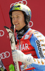 Second placed Axel Baeck of Sweden celebrates his medal won in Men slalom race of Audi FIS alpine skiing World Cup 2010-2011 in Kranjska Gora, Slovenia. Men slalom race of FIS alpine skiing World Championships, was held on Sunday, 6th of March 2011, in Kranjska Gora, Slovenia.
