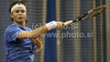 Micke Kontinen of Finland   during match of Davis Cup between Slovenia and Finland. Match between Micke Kontinen of Finland and Gregor Zemlja of Slovenia was held in Tivoli Arena in Ljubljana, Slovenia, on Sunday, 6th of March 2011.
