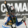 Jessica Lindell-Vikarby of Sweden reacts in finish of Women super-g race of Audi FIS alpine skiing World Cup 2010-2011 in Tarvisio, Italy. Women super-g race of Audi FIS alpine skiing World Cup 2010-2011, was held on Sunday, 6th of March 2011, in Tarvisio, Italy.
