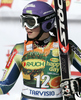 Tina Maze of Slovenia reacts in finish of Women super-g race of Audi FIS alpine skiing World Cup 2010-2011 in Tarvisio, Italy. Women super-g race of Audi FIS alpine skiing World Cup 2010-2011, was held on Sunday, 6th of March 2011, in Tarvisio, Italy.
