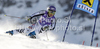 Maria Hoefl-Riesch of Germany skiing in first run of women giant slalom race of Audi FIS Alpine skiing World cup in Soelden, Austria. First race of season 2011-2012 was held on Rettenbach glacier above Soelden, Austria, on Saturday, 22nd of October 2011.
