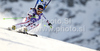 Elisabeth Goergl of Austria skiing in first run of women giant slalom race of Audi FIS Alpine skiing World cup in Soelden, Austria. First race of season 2011-2012 was held on Rettenbach glacier above Soelden, Austria, on Saturday, 22nd of October 2011.
