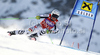 Viktoria Rebensburg of Germany skiing in first run of women giant slalom race of Audi FIS Alpine skiing World cup in Soelden, Austria. First race of season 2011-2012 was held on Rettenbach glacier above Soelden, Austria, on Saturday, 22nd of October 2011.
