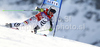 Viktoria Rebensburg of Germany skiing in first run of women giant slalom race of Audi FIS Alpine skiing World cup in Soelden, Austria. First race of season 2011-2012 was held on Rettenbach glacier above Soelden, Austria, on Saturday, 22nd of October 2011.
