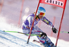 Julia Mancuso of USA skiing in first run of women giant slalom race of Audi FIS Alpine skiing World cup in Soelden, Austria. First race of season 2011-2012 was held on Rettenbach glacier above Soelden, Austria, on Saturday, 22nd of October 2011.
