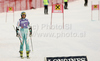 Tanja Poutiainen of Finland skiing down the slope after DNF in first run of women giant slalom race of Audi FIS Alpine skiing World cup in Soelden, Austria. First race of season 2011-2012 was held on Rettenbach glacier above Soelden, Austria, on Saturday, 22nd of October 2011.
