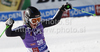 Barbara Wirth of Germany reacts in finish of second run of women giant slalom race of Audi FIS Alpine skiing World cup in Soelden, Austria. First race of season 2011-2012 was held on Rettenbach glacier above Soelden, Austria, on Saturday, 22nd of October 2011.
