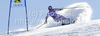 Winner Lindsey Vonn of USA skiing in second run of women giant slalom race of Audi FIS Alpine skiing World cup in Soelden, Austria. First race of season 2011-2012 was held on Rettenbach glacier above Soelden, Austria, on Saturday, 22nd of October 2011.
