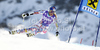 Lindsey Vonn of USA skiing in first run of women giant slalom race of Audi FIS Alpine skiing World cup in Soelden, Austria. First race of season 2011-2012 was held on Rettenbach glacier above Soelden, Austria, on Saturday, 22nd of October 2011.
