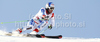 Carlo Janka of Switzerland skiing in first run of men giant slalom race of Audi FIS Alpine skiing World cup in Soelden, Austria. First race of men season 2011-2012 was held on Rettenbach glacier above Soelden, Austria, on Sunday, 23rd of October 2011.
