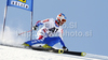 Thomas Fanara of France skiing in first run of men giant slalom race of Audi FIS Alpine skiing World cup in Soelden, Austria. First race of men season 2011-2012 was held on Rettenbach glacier above Soelden, Austria, on Sunday, 23rd of October 2011.
