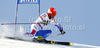Cyprien Richard of France skiing in first run of men giant slalom race of Audi FIS Alpine skiing World cup in Soelden, Austria. First race of men season 2011-2012 was held on Rettenbach glacier above Soelden, Austria, on Sunday, 23rd of October 2011.
