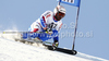 Gauthier De Tessieres of France skiing in first run of men giant slalom race of Audi FIS Alpine skiing World cup in Soelden, Austria. First race of men season 2011-2012 was held on Rettenbach glacier above Soelden, Austria, on Sunday, 23rd of October 2011.
