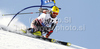 Ivica Kostelic of Croatia skiing in first run of men giant slalom race of Audi FIS Alpine skiing World cup in Soelden, Austria. First race of men season 2011-2012 was held on Rettenbach glacier above Soelden, Austria, on Sunday, 23rd of October 2011.
