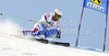 Alexis Pinturault of France skiing in first run of men giant slalom race of Audi FIS Alpine skiing World cup in Soelden, Austria. First race of men season 2011-2012 was held on Rettenbach glacier above Soelden, Austria, on Sunday, 23rd of October 2011.
