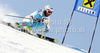Marcus Sandell of Finland skiing in first run of men giant slalom race of Audi FIS Alpine skiing World cup in Soelden, Austria. First race of men season 2011-2012 was held on Rettenbach glacier above Soelden, Austria, on Sunday, 23rd of October 2011.
