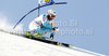 Marcus Sandell of Finland skiing in first run of men giant slalom race of Audi FIS Alpine skiing World cup in Soelden, Austria. First race of men season 2011-2012 was held on Rettenbach glacier above Soelden, Austria, on Sunday, 23rd of October 2011.
