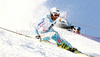 Marcus Sandell of Finland skiing in first run of men giant slalom race of Audi FIS Alpine skiing World cup in Soelden, Austria. First race of men season 2011-2012 was held on Rettenbach glacier above Soelden, Austria, on Sunday, 23rd of October 2011.
