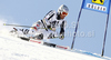 Fritz Dopfer of Germany skiing in first run of men giant slalom race of Audi FIS Alpine skiing World cup in Soelden, Austria. First race of men season 2011-2012 was held on Rettenbach glacier above Soelden, Austria, on Sunday, 23rd of October 2011.
