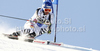 Felix Neureuther of Germany skiing in first run of men giant slalom race of Audi FIS Alpine skiing World cup in Soelden, Austria. First race of men season 2011-2012 was held on Rettenbach glacier above Soelden, Austria, on Sunday, 23rd of October 2011.
